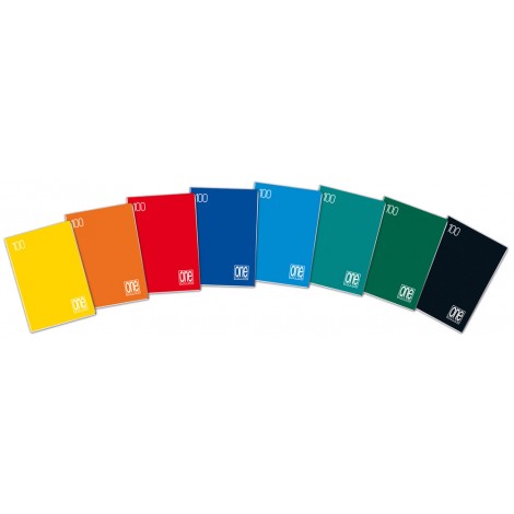 Blasetti One Color – Quaderno Punto metallico, A5 – 15x21cm, 0B - Righe 3° elementare – Prezzo singolo, ord. minimo 10pz