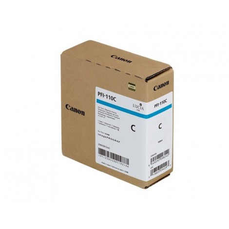 2365C001 PFI110 serbatoio ciano per Canon IMAGEPROGRAF TX 200 (110ml) 1pz