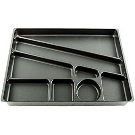 Durable Vaschetta portacancelleria, 8 scomparti, colore nero - 1712004058