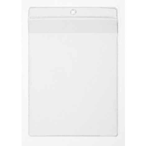 Durable Buste in PPL trasparente, apertura lato superiore e occhiello per affissione rinforzato, superficie antiriflesso, adatte a scansioni o fotocopie, formato A4 - 10pz