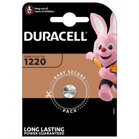 Duracell Batteria al litio DL/CR 1220 3V, in blister - 1pz