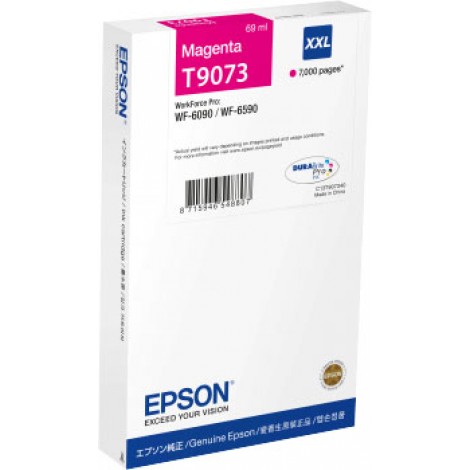C13T90734N T9073 cartuccia XXL magenta per Epson WORKFORCE PRO WF 6090DW (69ml) 1pz