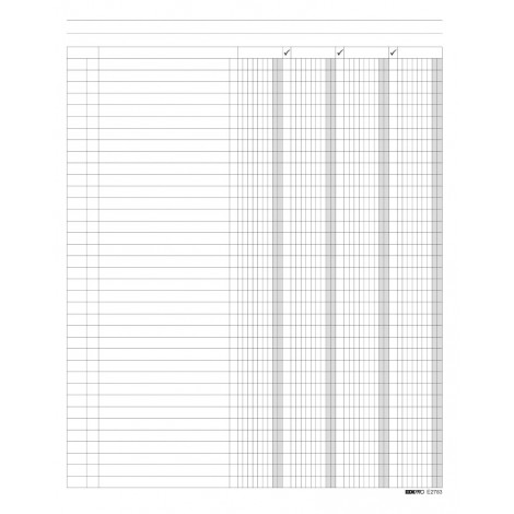 Edipro Registro 4 colonne 24,5x31cm - Prezzo singolo, ord. minimo 5pz