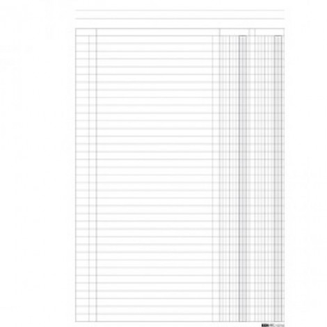 Edipro Registro 2 colonne 21x31cm, 96 fogli - 1pz