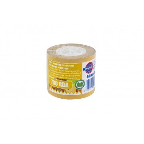 Eurocel 700 RDA – Nastro biadesivo conformabile, 50mm x 10m, colore trasparente – 1pz
