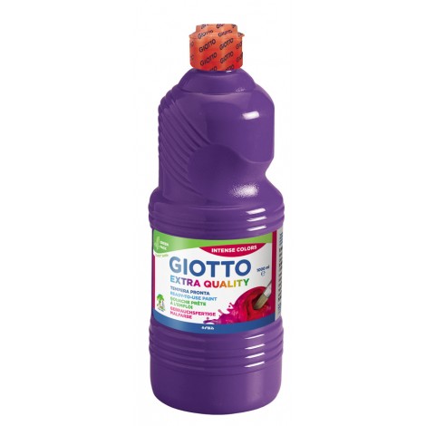 Giotto Tempera in bottiglia, 1lt, colore violetto