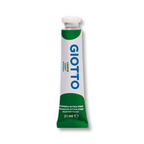 Giotto Tempera in tubetto, 21ml, colore verde