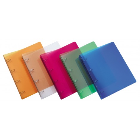 Favorit Raccoglitori Lumina 22x30cm d. 4cm assortiti - Raccoglitore a 4 anelli tondi da 30mm - Prezzo singolo, ord. minimo 10pz
