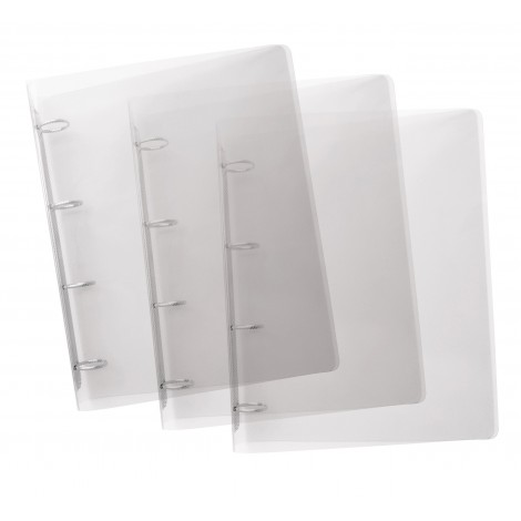 Favorit Raccoglitori Lumina 22x30cm d. 4cm trasparente - Raccoglitore a 4 anelli tondi da 30mm - Prezzo singolo, ord. minimo 10pz