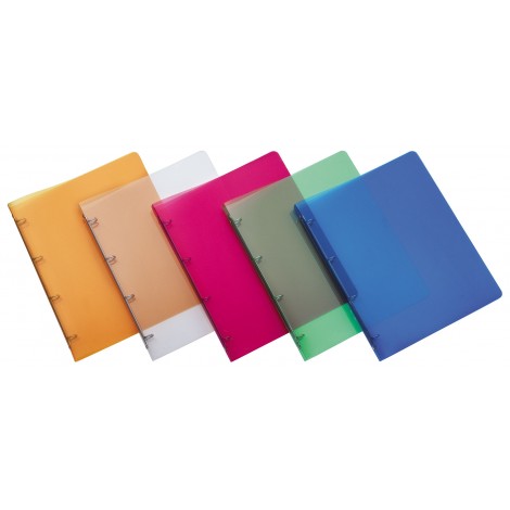 Favorit Raccoglitori Lumina 22x30cm d. 2cm assortiti - Raccoglitore a 4 anelli tondi da 15mm - Prezzo singolo, ord. minimo 10pz