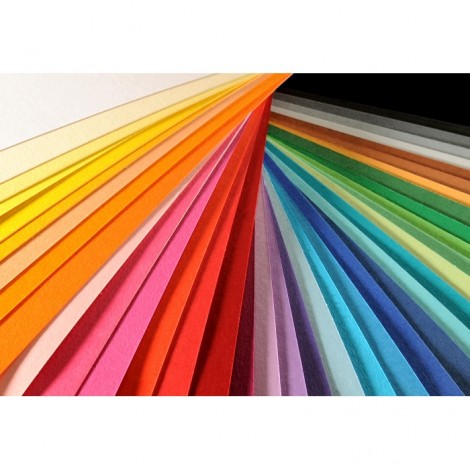 Favini Cartoncino bristol SIGILLO, 70x100cm, superfice levigatissima, ideale per fondi, collages e layout, 10 fogli, 200gr, colore rosa