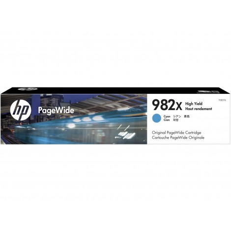 T0B27A 982 cartuccia XL ciano per HP PAGEWIDE ENTERPRISE COLOR 765DN (116ml) 1pz