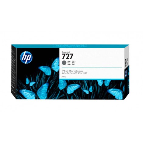 F9J80A N727 cartuccia XL grigio per HP DESIGNJET T 1530 (300ml) 1pz