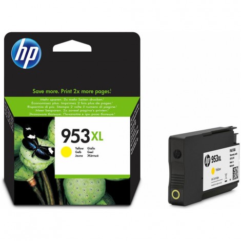 F6U18AE 953 cartuccia XL giallo per HP OFFICEJET PRO 7740 (1.450pg) 1pz