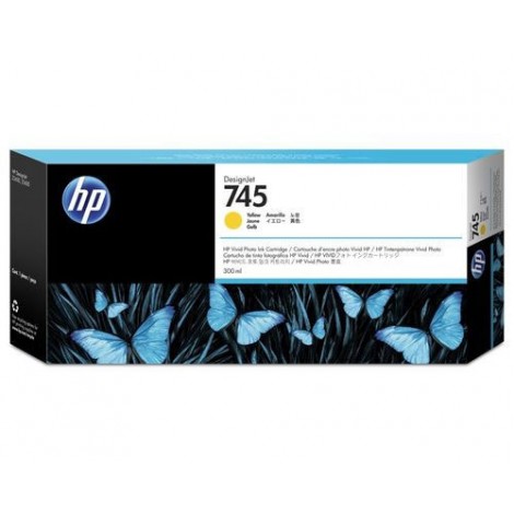 F9K02A N745 cartuccia XL giallo per HP DESIGNJET Z 2600 (300ml) 1pz