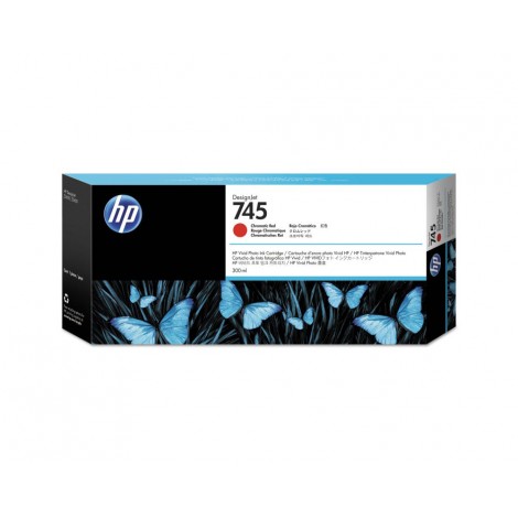 F9K06A N745 cartuccia XL rosso cromatico per HP DESIGNJET Z 2600 (300ml) 1pz