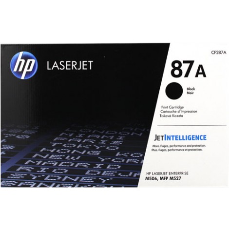 CF287A Toner nero per HP LASERJET M 506 (8.550pg) 1pz