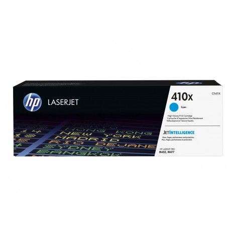 CF411X Toner ciano per HP COLOR LASERJET M 452 (5.000pg) 1pz