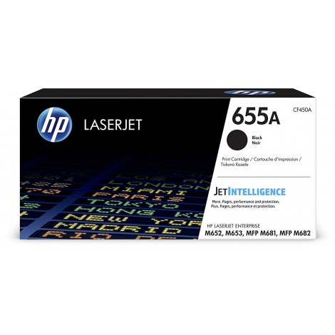 CF450A Toner nero per HP COLOR LASERJET ENTERPRISE M 652 (12.500pg) 1pz