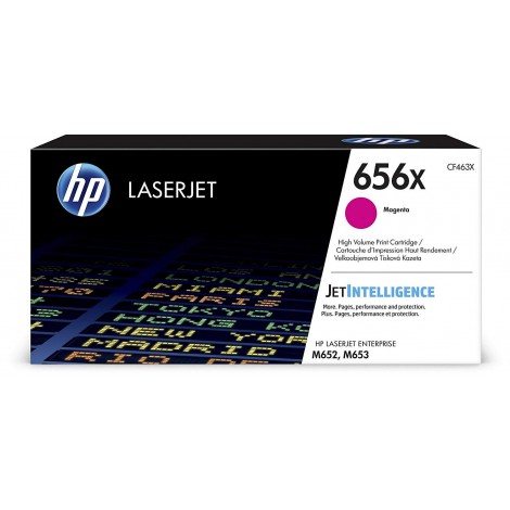 CF463X Toner magenta per HP COLOR LASERJET ENTERPRISE M 652 (22.000pg) 1pz