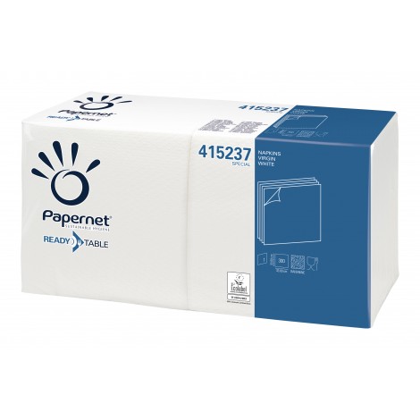 Papernet Tovaglioli READY TABLE a 1 velo, 33x32cm, 300pz