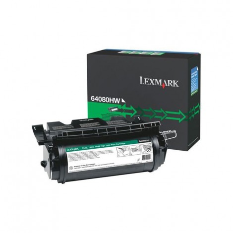 64080HW Toner REMAN nero per Lexmark  T 640 (21.000pg) 1pz