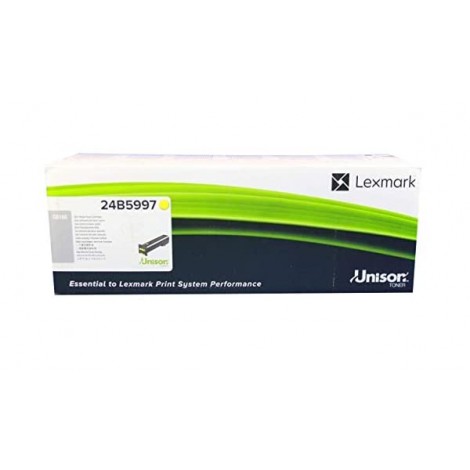 24B5997 Toner giallo per Lexmark C 6160 (20.000pg) 1pz