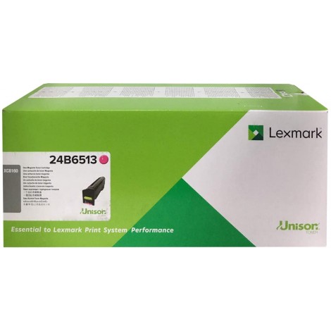 24B6513 Toner magenta per Lexmark XC 8160DE (50.000pg) 1pz