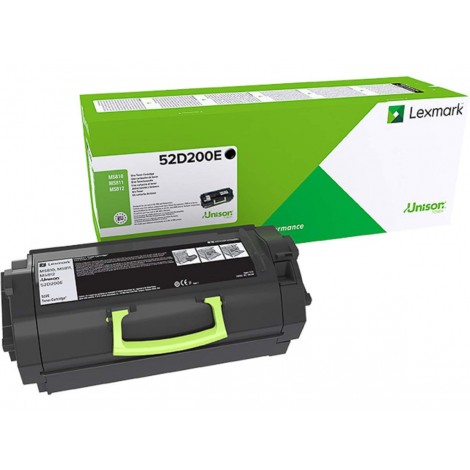 52D200E Toner CORPORATE nero per Lexmark MS 810DE (6.000pg) 1pz