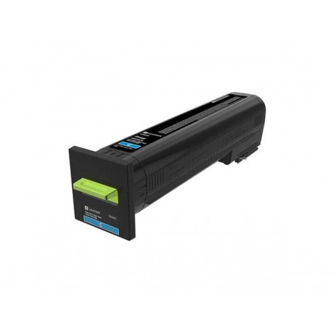 72K2XCE Toner CORPORATE ciano per Lexmark CS 820DE (22.000pg) 1pz
