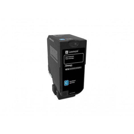74C20CE Toner CORPORATE ciano per Lexmark CX 725DE (3.000pg) 1pz