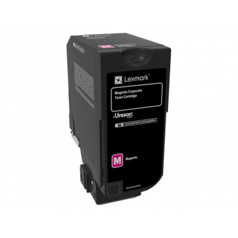 74C20ME Toner CORPORATE magenta per lexmark  CX 725DE (3.000pg) 1pz