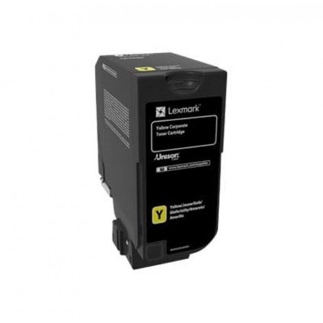 74C20YE Toner CORPORATE giallo per Lexmark CX 725DE (3.000pg) 1pz