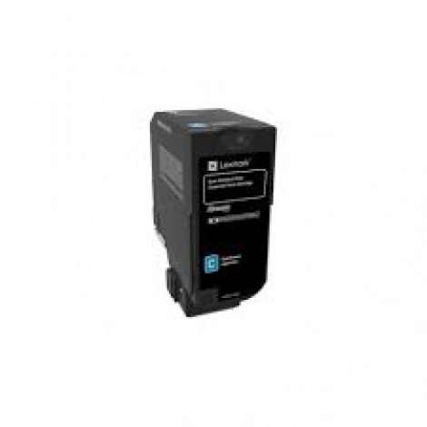 74C2SCE Toner CORPORATE ciano per Lexmark CX 725DE (7.000pg) 1pz