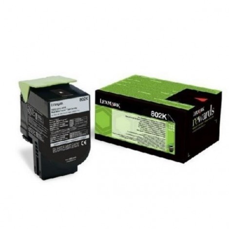 80C20KE Toner CORPORATE nero per  Lexmark CX 310N (1.000pg) 1pz