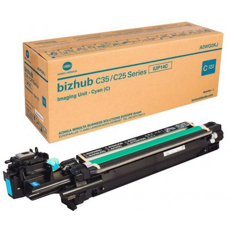 A0WG0KJ IUP14C drum ciano per Konica-Minolta BIZHUB C 35 (20.000pg) 1pz