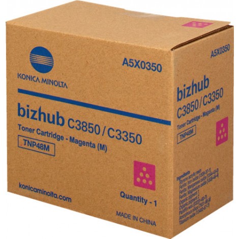 A5X0350 TNP48M toner magenta per Konica-Minolta BIZHUB C 3850 (10.000pg) 1pz