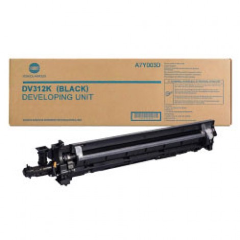 A7Y003D DV312 developer nero per Konica-Minolta BIZHUB 287 (600.000pg) 1pz