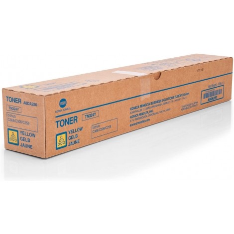 A8DA250 TN324Y toner giallo per Konica-Minolta BIZHUB C 308 (26.000pg) 1pz
