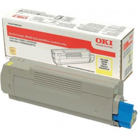 46490605 Toner giallo per Oki C 532 (6.000pg) 1pz
