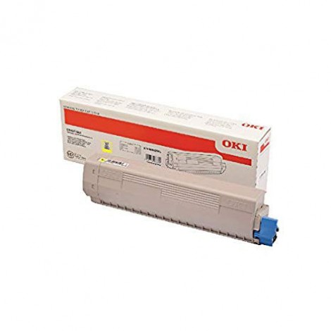46443101 Toner giallo per Oki C 833 (10.000pg) 1pz
