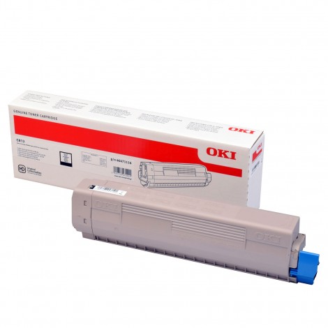 46471116 Toner nero per Oki C 813 (5.000pg) 1pz