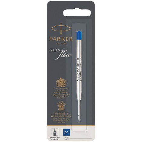 Parker Quinkflow – Refill per penna a sfera tratto 0,7mm colore blu – 1pz