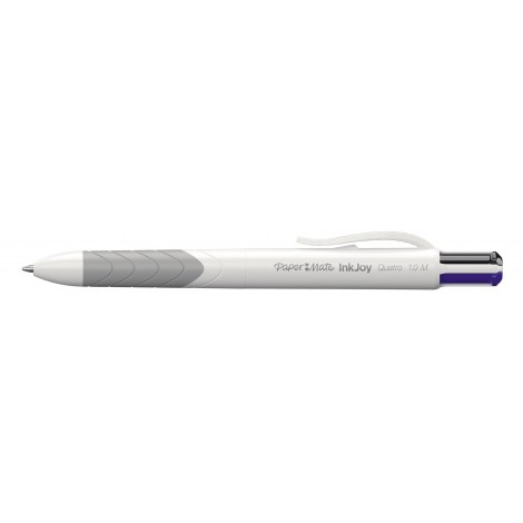 Papermate Quatro Inkjoy 100 - Penna a sfera con 4 colori con inchiostro ULV - Prezzo singolo, ord. minimo 12pz