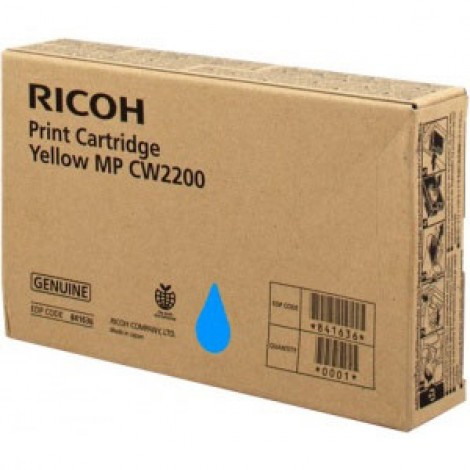 841636 cartuccia gel ciano per Ricoh AFICIO MP CW2200SP (200ml) 1pz