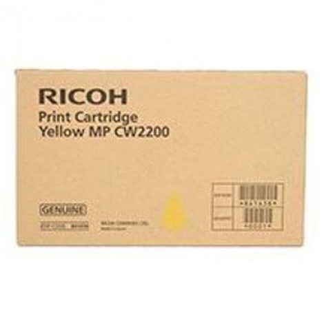 841638 cartuccia gel giallo per Ricoh AFICIO MP CW2200SP (200ml) 1pz