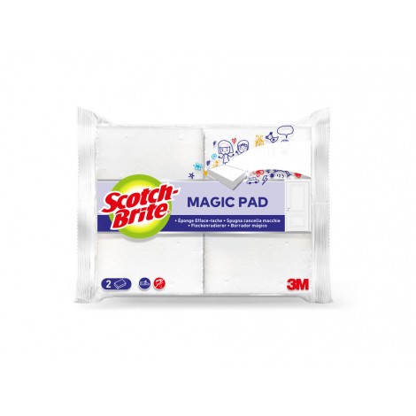 Gomma SCOTCH-BRITE EASY ERASER, cancella macchie di matita, impronte, grasso, calcare, pennarello