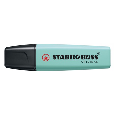 Stabilo Evidenziatore BOSS ORIGINAL, punta a scalpello, inchiostro a base d`acqua, colore carta da zucchero