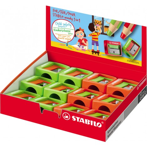 Stabilo Temperamatite gigante, 1 foro - Prezzo singolo, ord. minimo 12pz - 4548/12
