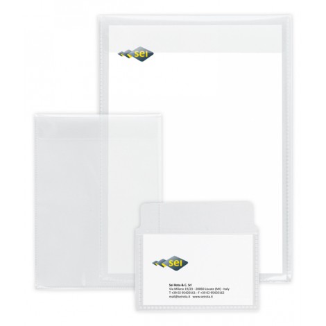 Blasetti Buste a sacco SOFT P  in PPL liscio, alto spessore, aperte sul lato superiore, formato utile 22x30cm colore trasparente - 25pz